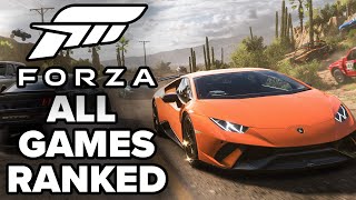 All Forza Games RANKED FROM GOOD TO GREATEST