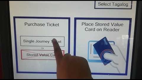 How to Buy and Use Manila LRT MRT Beep Card Vending Machine Single Journey Ticket
