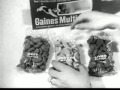 Vintage Old 1960's General Food Gaines Multi Menu Dog Food Commercial