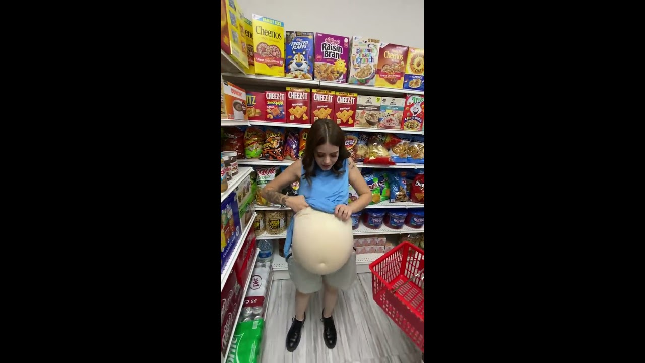 Pregnant Woman Steals From A Grocery