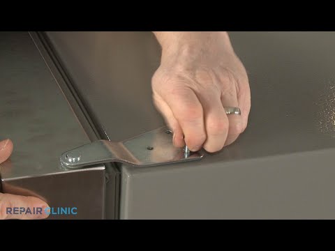Top Door Hinge - Whirlpool Sidekick Refrigerator (Model WSR57R18DM01)

