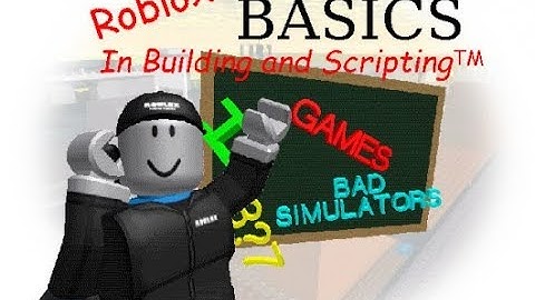 BALDI IN ROBLOX! Roblox Basics In Building and Scripting
