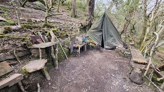 Bushcraft Shelter Destroyed. Can I Fix this Mess ? by 3 Kings Adventures 2,628 views 1 month ago 21 minutes