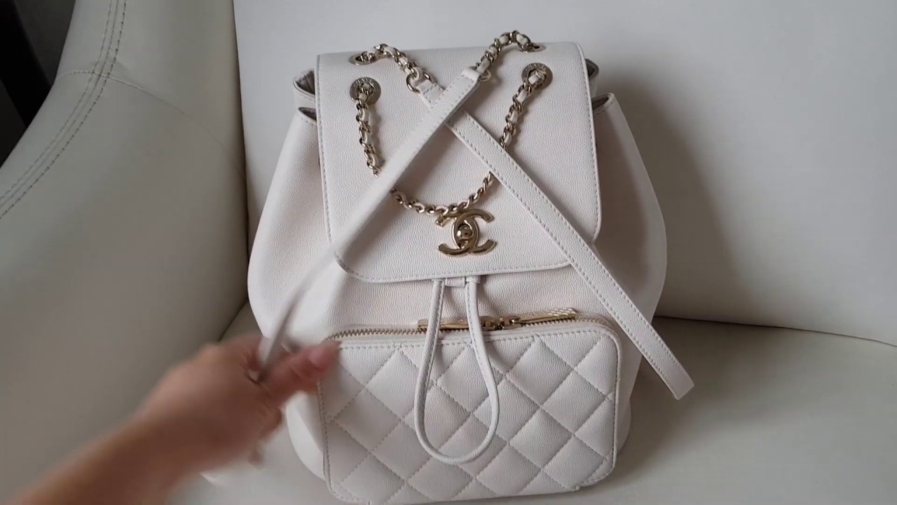 chanel business affinity backpack