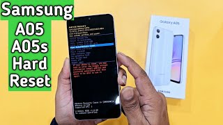 Samsung A05 / A05s Hard Reset | Pattern lock remove without pc