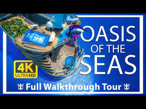 Vídeo: Royal Caribbean Oasis of the Seas Cruise Ship Images