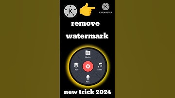 How to remove kinemaster watermark 2024 || kinemaster ka logo kaise hataye 2024 || New tricks