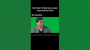 kya btau mian..🥲 #bca #coding #codingmemes #memes #comedy #comedyshorts