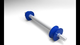 Crane Wheel And Shaft Industrial Design Solidworks Mechanical