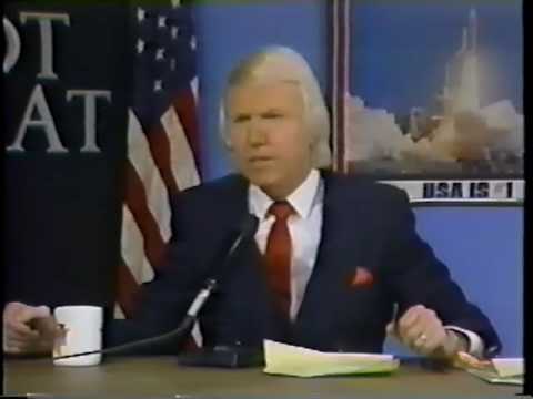 Jim Myers debates Wally George on obscenity Part 2 (1990)