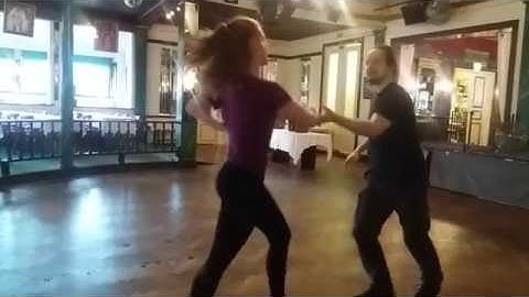 Jukka & Sonja Brazilian Zouk Demo in Kaisaniemi