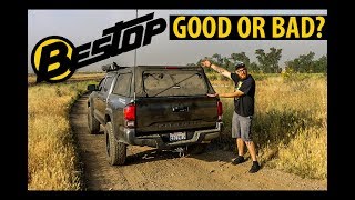 BESTOP SUPERTOP ON A TACOMA REVIEW + HOW TO FOLD? | BETTER THAN A HARDSHELL? WATCH B4 YOU BUY!!!