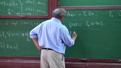 VC Prof. SS Sritharan talk on STOCHASTIC NAVIER-STOKES EQUATIONS & INFINITE DIMENSIONAL ANALYSIS