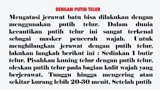 Menghilangkan Jerawat dengan Biaya Murah. Terbukti!