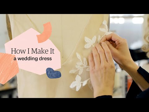 How to Make a Wedding Dress from Start to Finish | How I Make It | Etsy