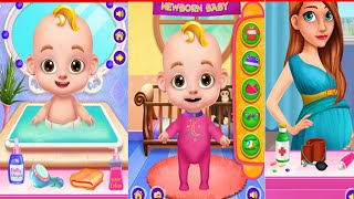 Mommy & Newborn Baby Nursery - Virtual Babysitter (Kids Games) screenshot 5