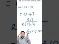 Dividing decimals:Part 13