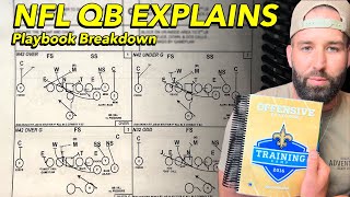 NFL QB EXPLAINS: A Look At A Real NFL Playbook (Sean Payton's Saints)