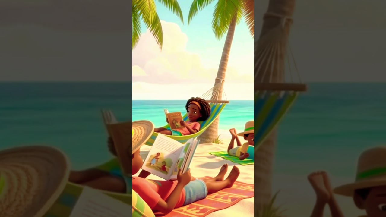 Island Stories 🐚📚🏝️ | Lo-Fi 432 Hz Calm Reading Nook with Friends 🦭🪸 