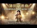 【プログレ】昭和歌謡【蒲田行進曲】(松坂慶子・風間杜夫・平田満)(Prog Power Metal Cover) - AI singer beautyANDbeauty