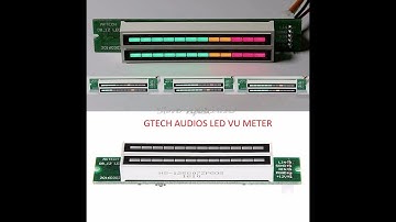 "Gtech Audio"  LED VU Meter (12 level Audio indicator)