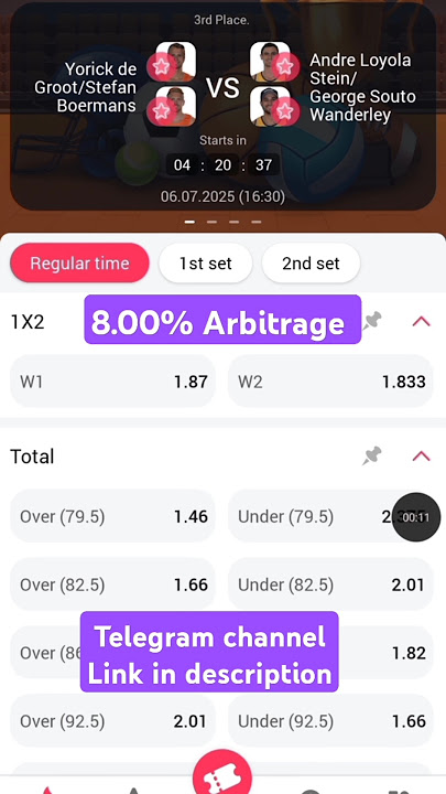 8.00% arbitrage 1xbet & mostbet 🔥🔥🔥