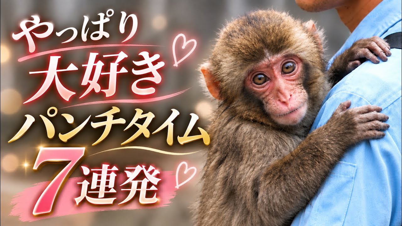 Punch🐵] Precious Moments with Zookeeper Dad♡ May This Bond Last