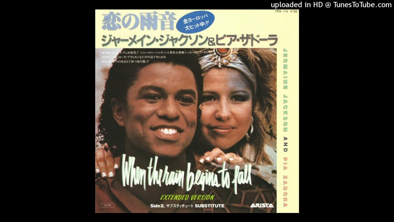 Jermaine Jackson & Pia Zadora - When The Rain Begins To Fall