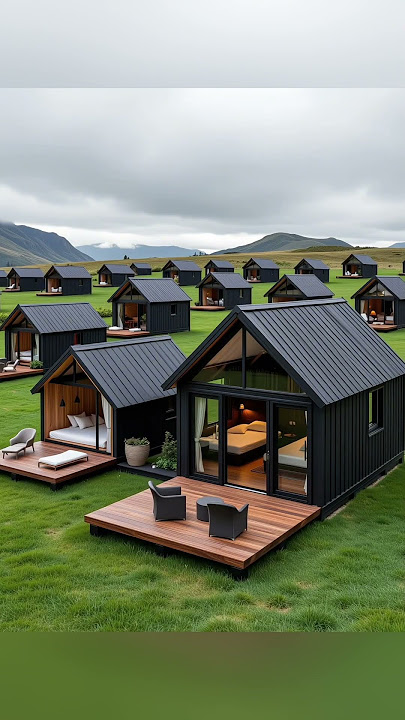 Unique Container Escape: Modern Comfort & Rustic Charm. #containerhouse #mobilehome