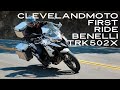 First Ride Review Benelli TRK502X ADV Bike ClevelandMoto