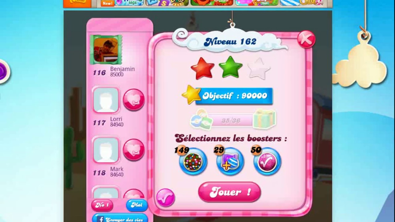 Candy Crush-Level 162 - YouTube
