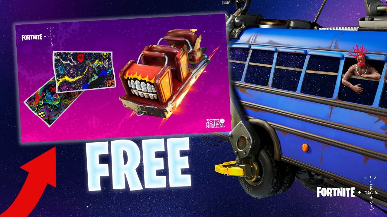 How to unlock Astroworld Cyclone Glider & More! (Travis Scott Fortnite Details)