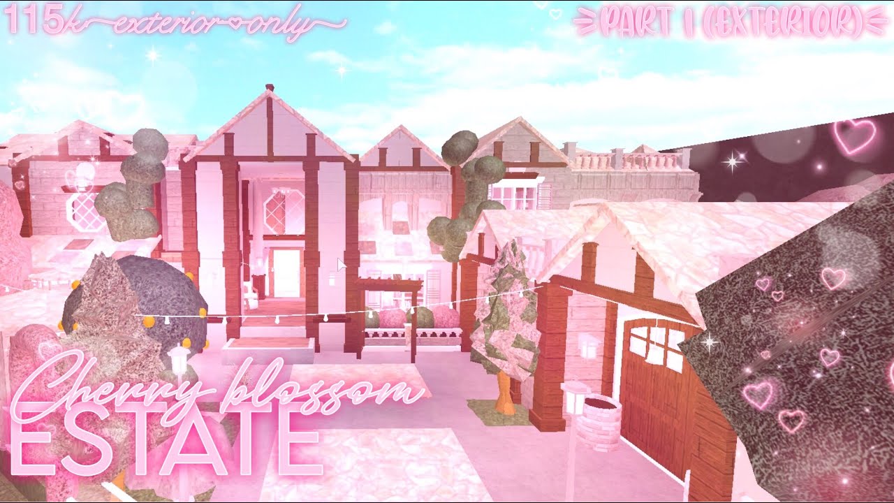 🍒Cherry Blossom Estate115k (exterior only)PART ONESeasonal YouTube