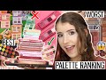 RANKING NEW EYESHADOW PALETTES 2021 🤔 THIS WAS HARD!