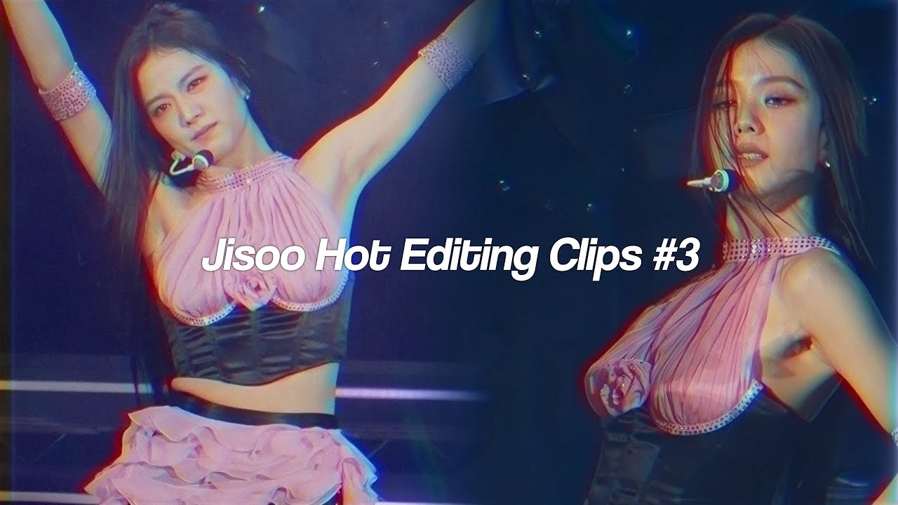 JISOO HOT/BADASS CLIPS FOR EDITING #3 Bornpink FanCams) 4k 60fps (+ Drive Link in Desc)