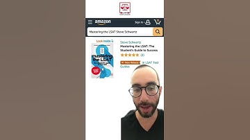 Mastering the LSAT #1 on Amazon in New LSAT Prep Books
