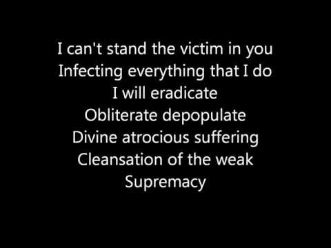 slayer Supremist HQ (lyrics)