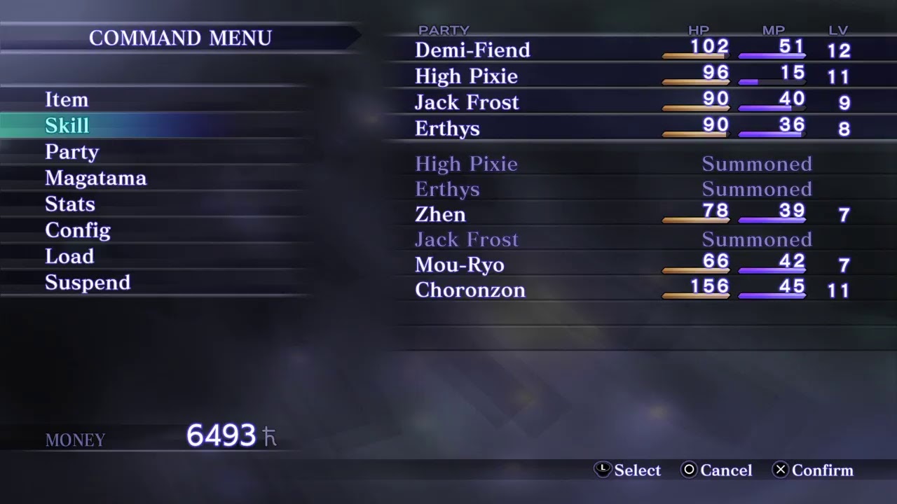 SMT: Nocturne HD Remaster - Прохождение на PS4 Часть 1-4