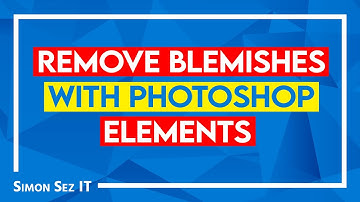 Remove Blemishes with Photoshop Elements