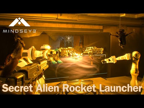 MINDSEYE - How To Get The Alien Rocket Launcher (Secret Weapon Location)