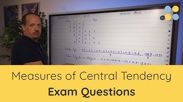 CAIE A-Level Mathematics 9709 | Methods of Central Tendency Exam Practice Questions
