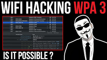 How To Crack WPA3 Wifi Password | WPA3 Wifi Cracking Methods 2025