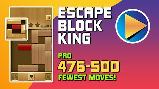 Escape Block King Pro Levels 476 to 500 Walkthrough [100% Perfect!] screenshot 5