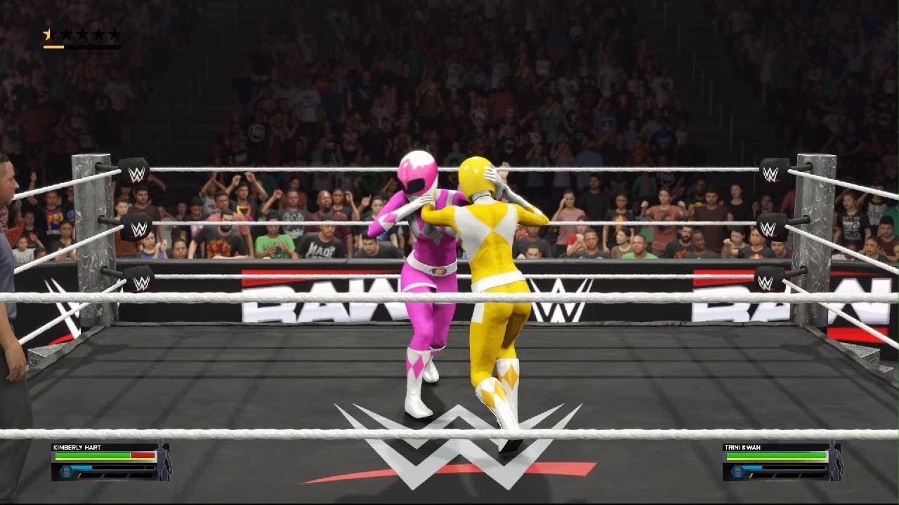 Renger rosa/Kimberly Hart vs Renger amarilla/TriniKwan