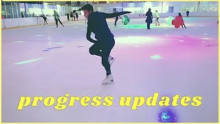 First Doubles of 2021! // Figure Skating Progress Updates | Adult Figure Skating Journey