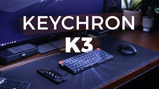 I LOVE this lowprofile Mechanical Keyboard // Keychron K3  v2   Review