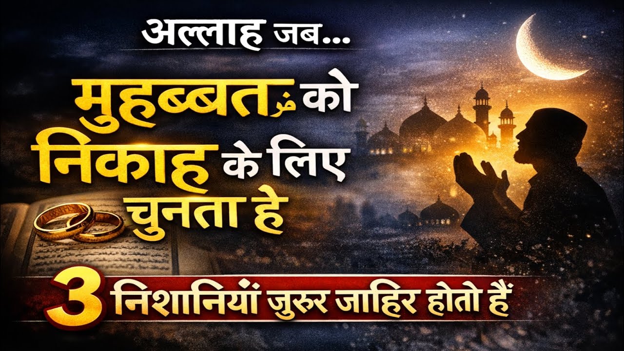 Allah Jab Aapki Mohabbat Ko Nikah Ke Liye Chunta Hai | Nikah | Islamic Motivational | Uzair Voice