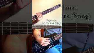 Englishman In New York - #Sting - walking #bass line