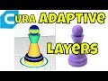 Cura Slicer - Adaptive Layers Settings and Results