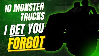 10 Monster Trucks I Bet You Forgot Existed